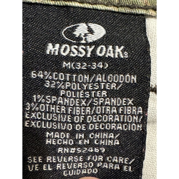 Mossy Oak Camo Cut Off Shorts Size Medium/Large - Picture 7 of 7